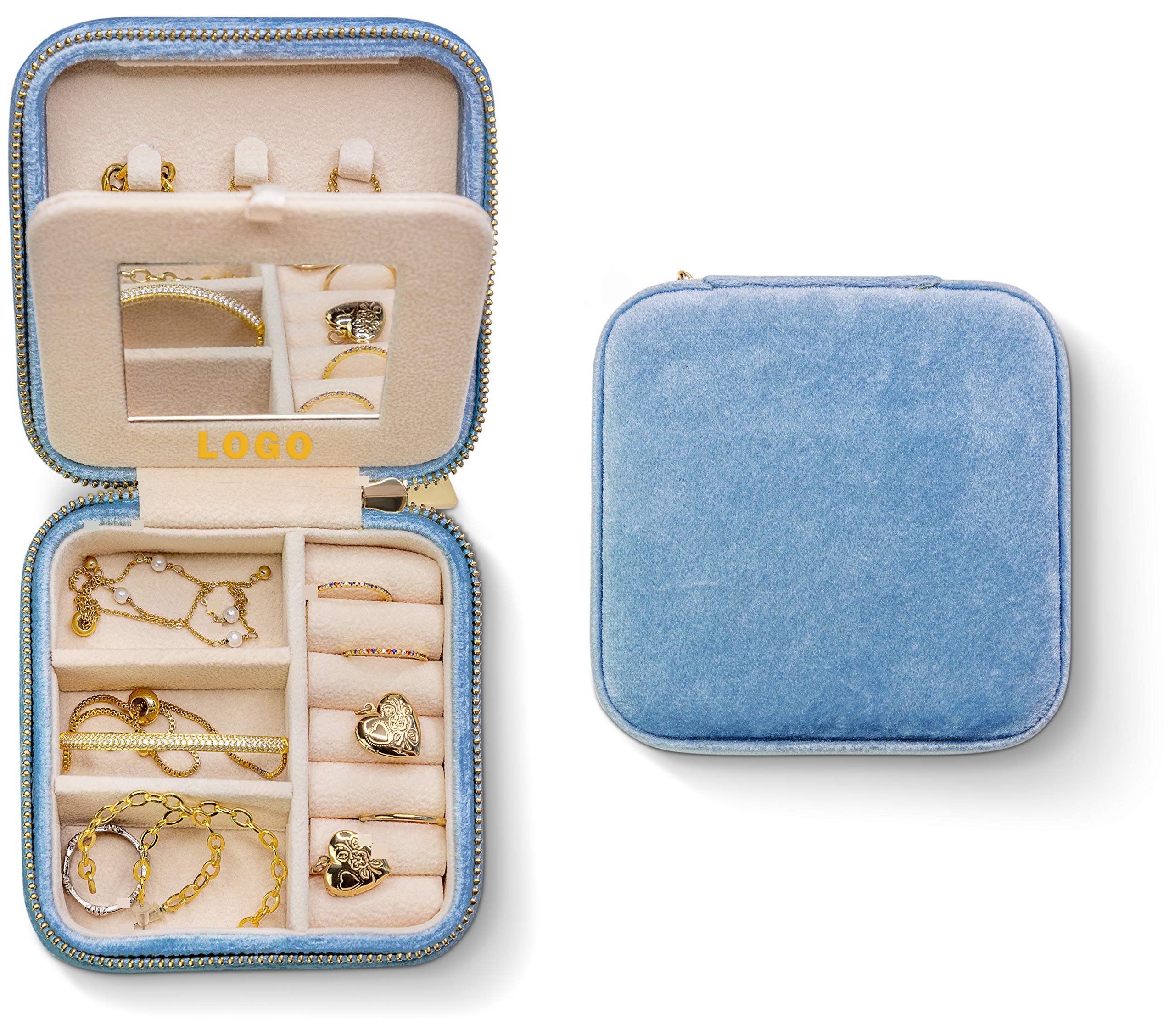 Wooden jewelry organizer